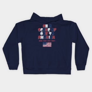 On a Scale of One to America, How Free Are You? Kids Hoodie